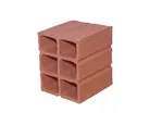 Bloco Cerâmico 11,5x14x11,5cm Marrom