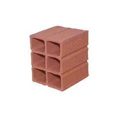 Bloco Cerâmico 11,5x14x11,5cm Marrom