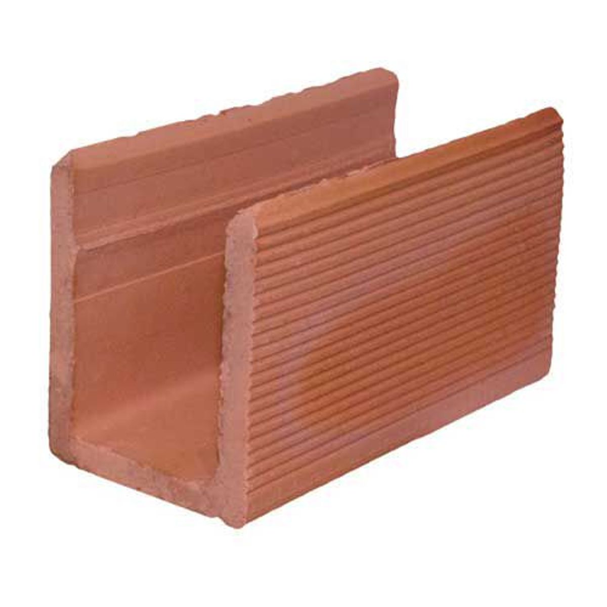 Canaleta Cerâmica, Marrom, 11,5x14x24cm, marca Nova União - Foto Principal