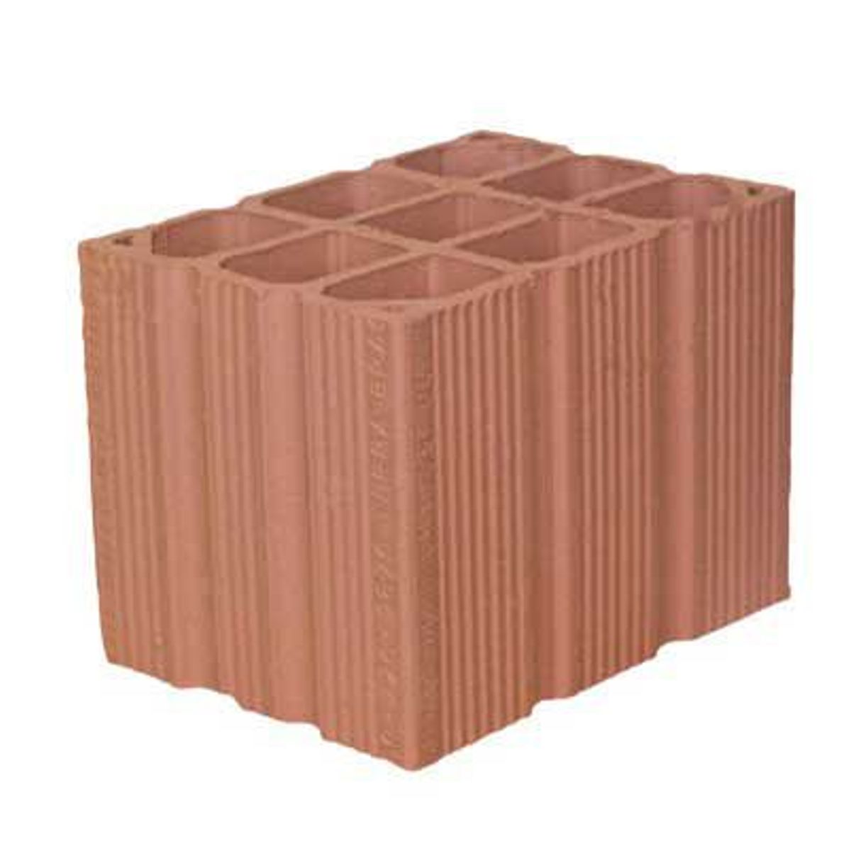 Bloco Cerâmico, Marrom, 14x19x14cm, marca Nova União - Foto 2