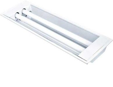 Luminria Ta 50 Embutir 2x36W T8 Biv, Branco