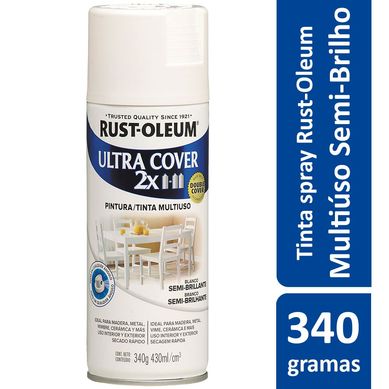 Tinta Spray Semibrilhante Ultra Cover 430ml Branco