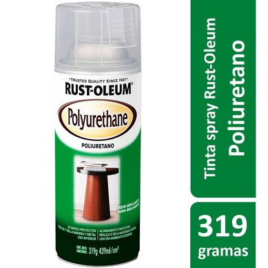 Tinta Spray Especialidades 319G Poliuretano Semi-Brilho Transparente Rust-Oleum