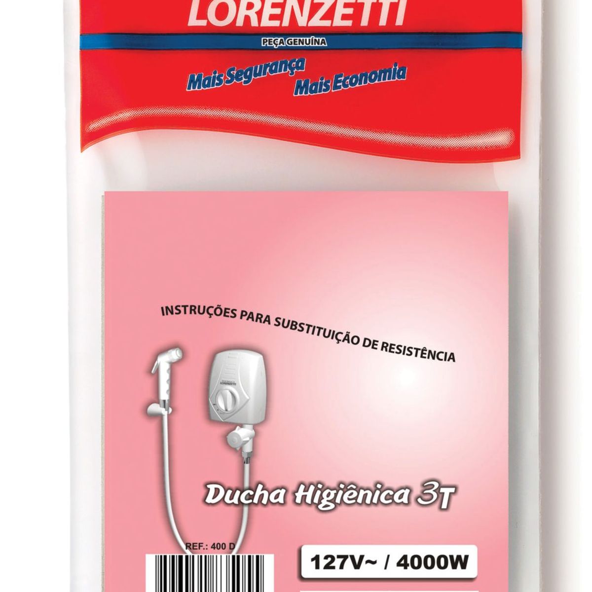 Resistência para Ducha Higiênica 3 Temperaturas 4000W, 220V, marca Lorenzetti - Foto Principal