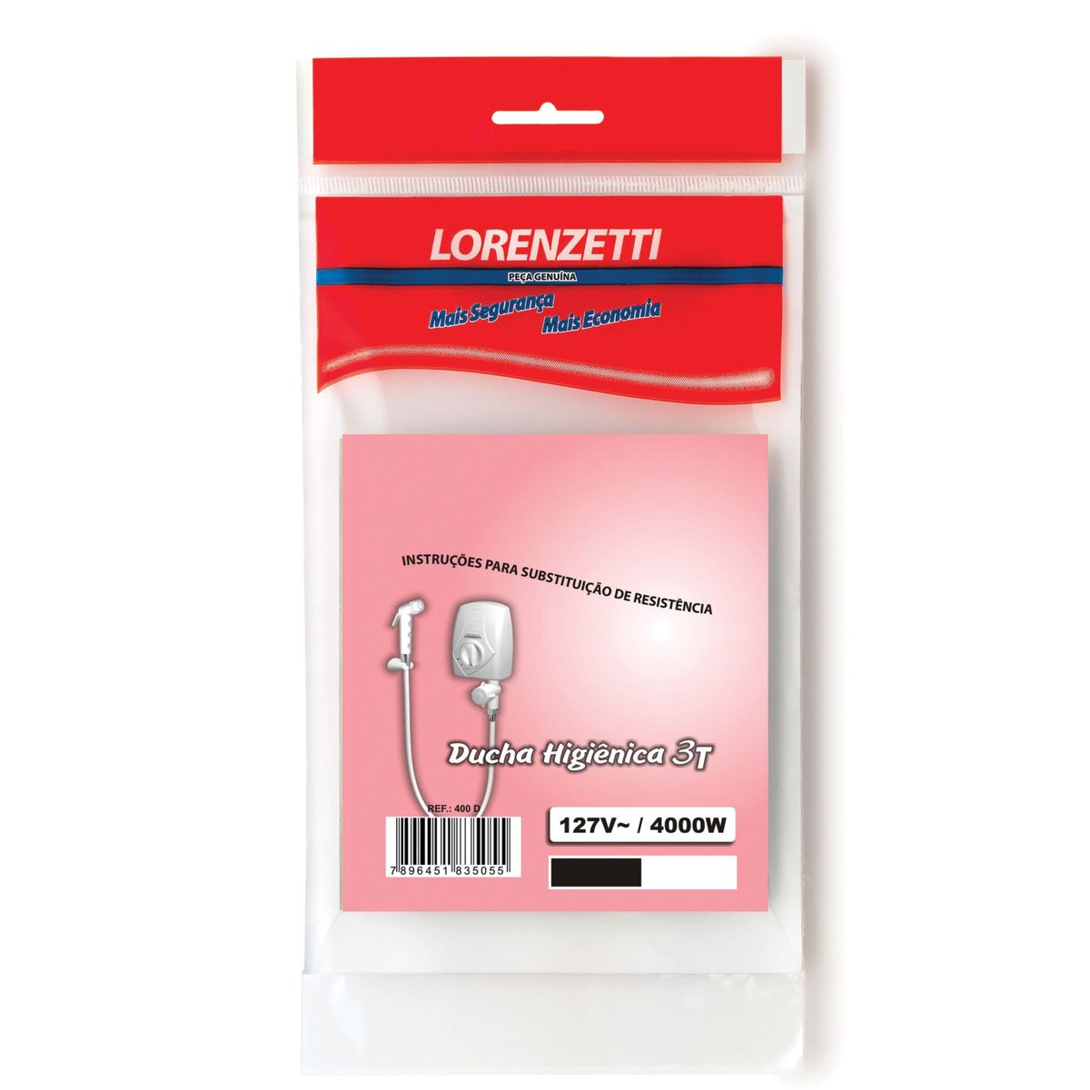 Resistência para Ducha Higiênica 3 Temperaturas 4000W, 220V, marca Lorenzetti - Foto Principal