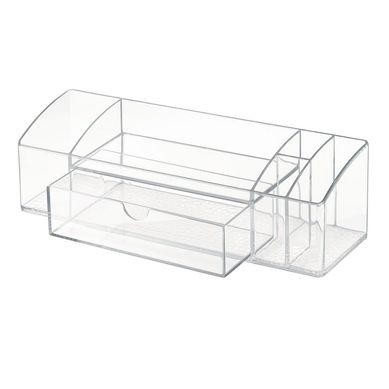Organizador Multiuso Caddy 30x7,5x13,5cm Transparente