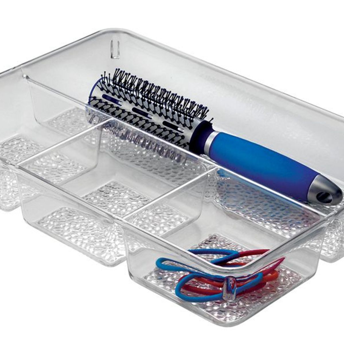 Organizador de Gavetas 4 Compartimentos 33,7x23,5x5,7cm Transparente, marca Interdesign - Foto Principal