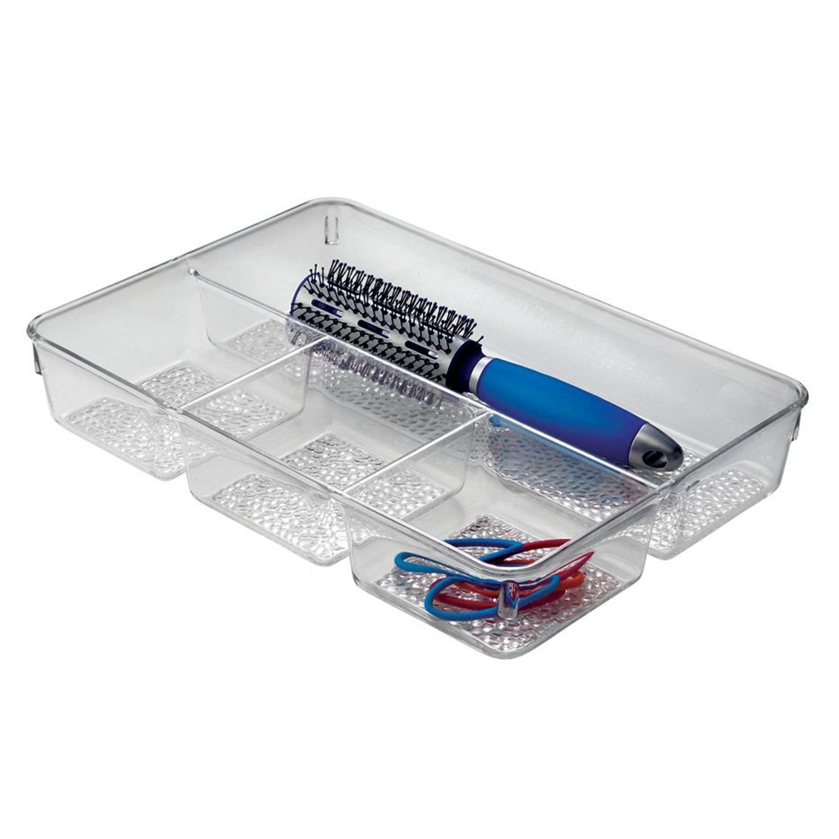 Organizador de Gavetas 4 Compartimentos 33,7x23,5x5,7cm Transparente, marca Interdesign - Foto Principal