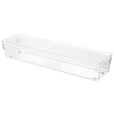 Organizador de Gavetas Maquiagem Transparente 8x32,5x5,1cm