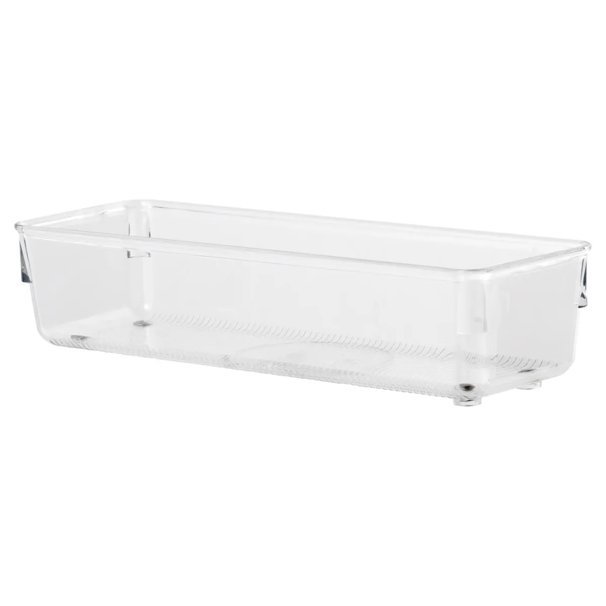 Organizador de Gavetas Médio Transparente 25X8X5,3cm, marca Interdesign - Foto Principal