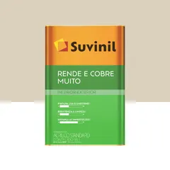 Tinta Fosco Interior Rende e Cobre Muito Standard 18L Palha