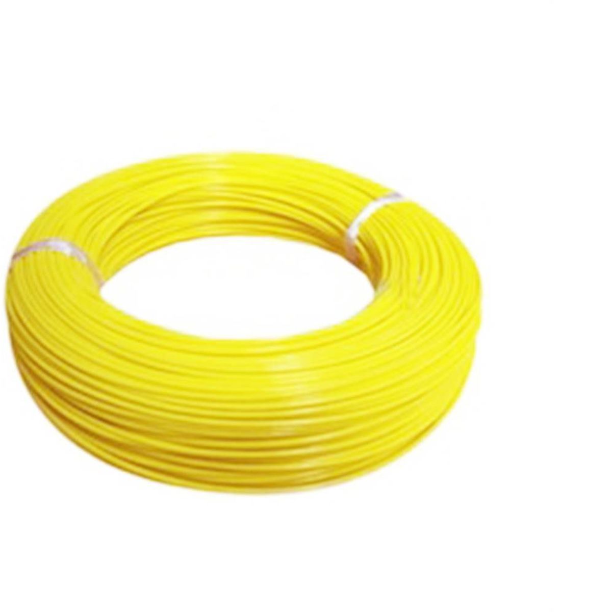 Cabo Flexível 6mm2 Amarelo Rolo 10M, marca Perfil - Foto Principal