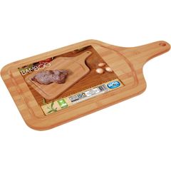 Tábua para Corte com Alça Bamboo, 50x30x1,5cm