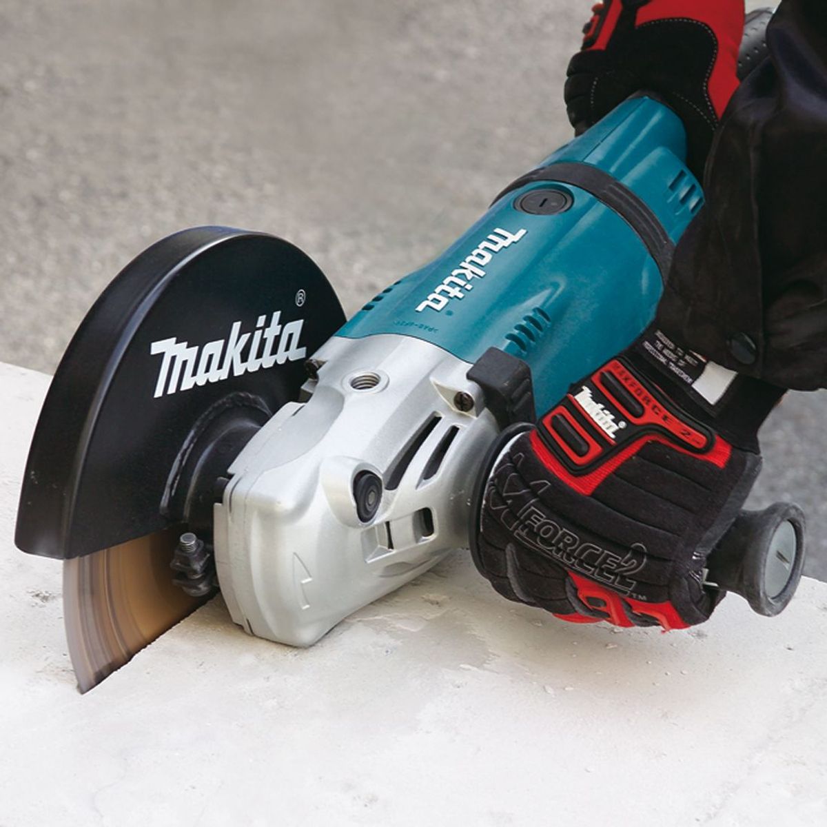 Esmerilhadeira 9" Ga9040S 220V 230mm, marca Makita - Foto 2