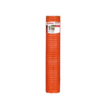 Tela Plstica Tapume Leve 1,20x50m Laranja