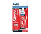 Silicone Acético Blister Alta Temperatura, Vermelho, 50g
