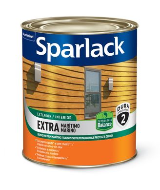 Verniz Extra Martimo Brilhante 0,9L Interior e Exterior Natural