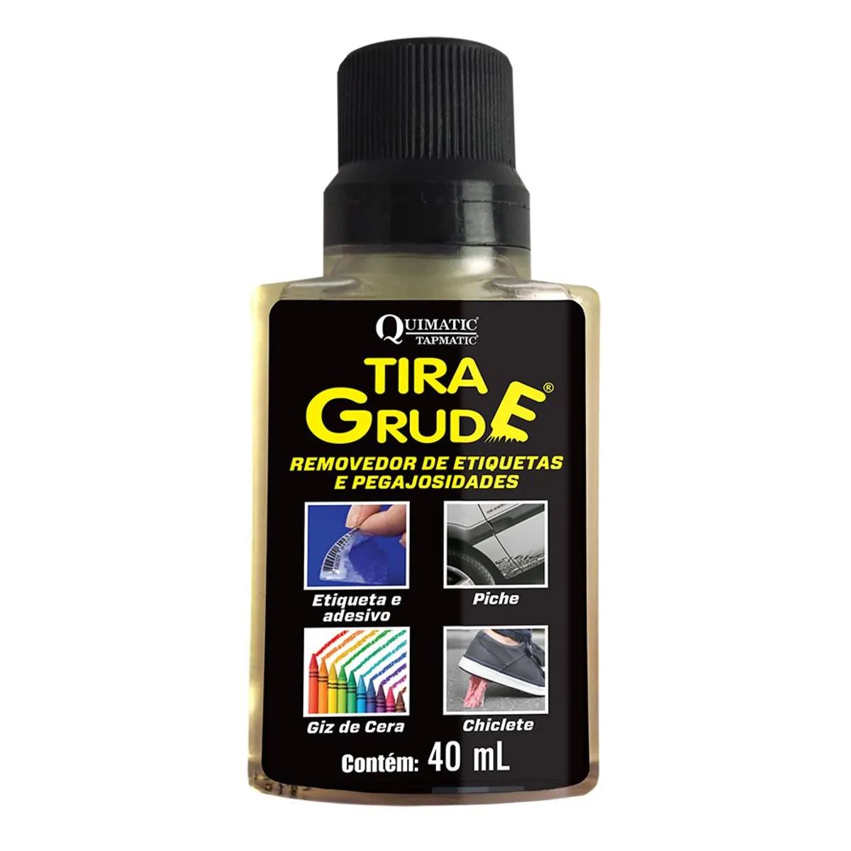 Removedor Tira Grude 40ml Transparente Quimatic, marca Quimatic - Foto Principal