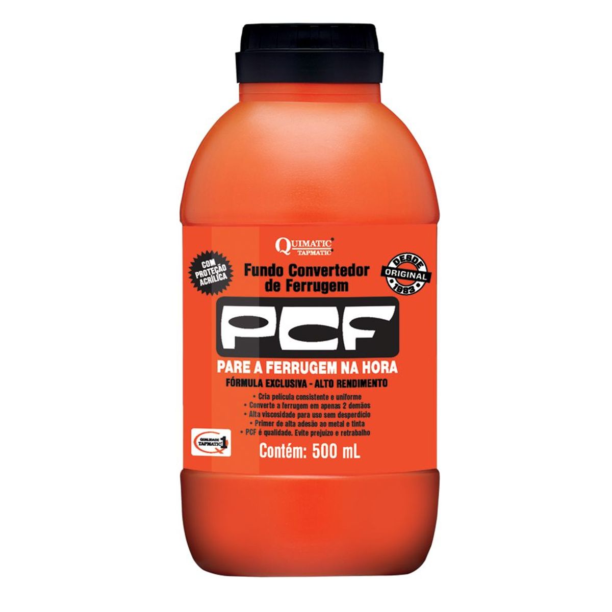 Convertedor de Ferrugem PCF 500ml Marrom Quimatic, marca Quimatic - Foto Principal