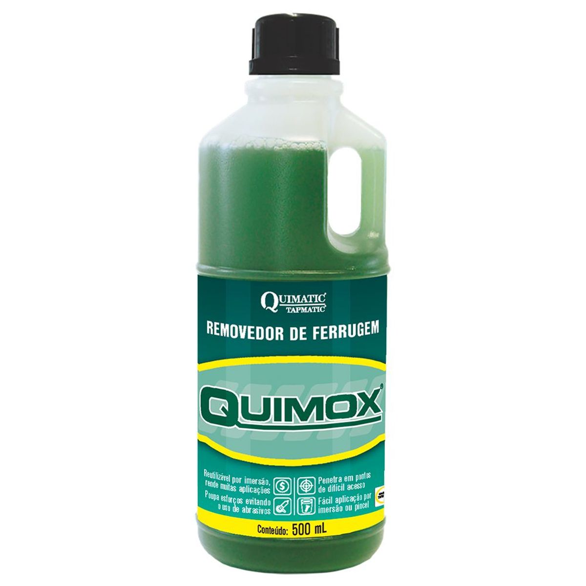 Removedor de Ferrugem Quimox 500ml Verde Quimatic, marca Quimatic - Foto Principal