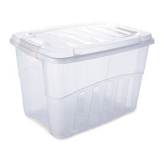 Caixa Organizadora Plastico Transparente Gran Box 56L 55,5x40,3x36,5cm Plasutil