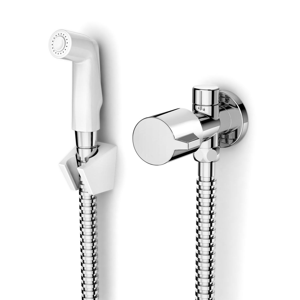 Ducha Higiênica Fit com Derivação Cromado, marca Celite - Foto Principal