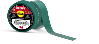 Fita Isolante Imperial Verde 18mmx10m