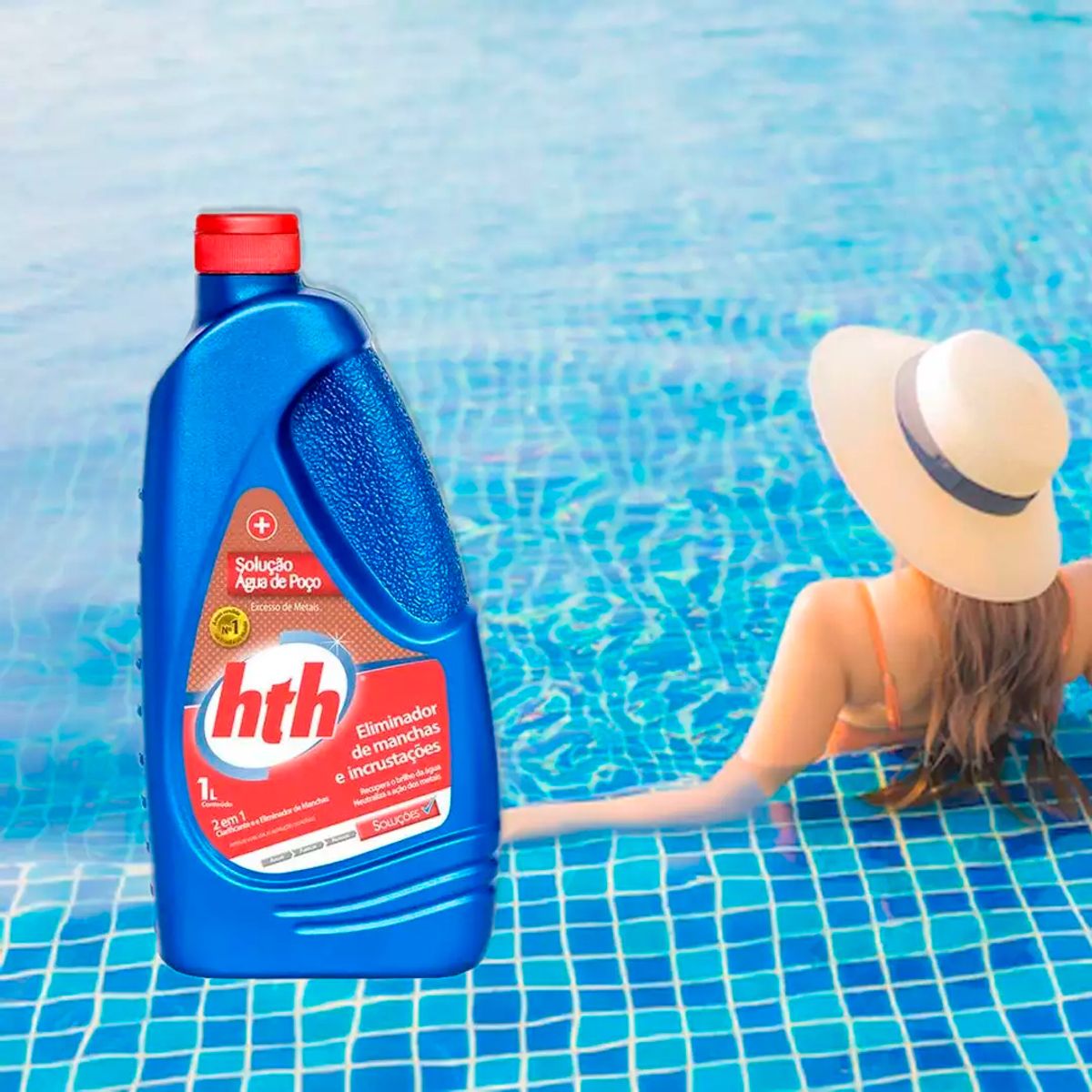 Solução Água Poço, marca Hth - Foto 2