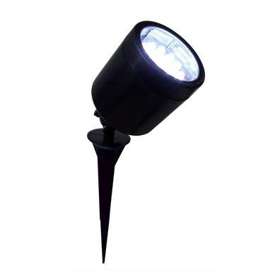 Luminria Tipo Espeto para Jardim Articulado 19 LEDs Luz Branca Bivolt Preto