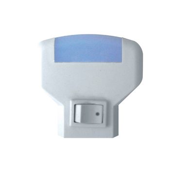 Luz Noturna Tipo Cristal 6188 Luz Branca para Idosos e Corredores LED 1W 127V