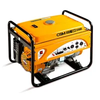 Gerador Portatil a Gásolina 11HP 6000W GM 5500E Amarelo