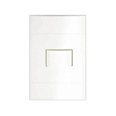 Conjunto Interruptor Simples 4X2 10A Lunare Branco
