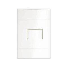 Conjunto Interruptor Simples 4X2 10A Lunare Branco