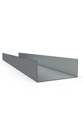 Steel Frame Guia 90 95x3000cm Cinza