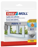 Fita Veda Fresta Tesamoll Perfil, Cinza, 5M
