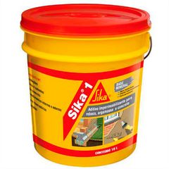 Aditivo Impermeabilizante para Reboco, Argamassa e Concreto Sika 1 18L Sika
