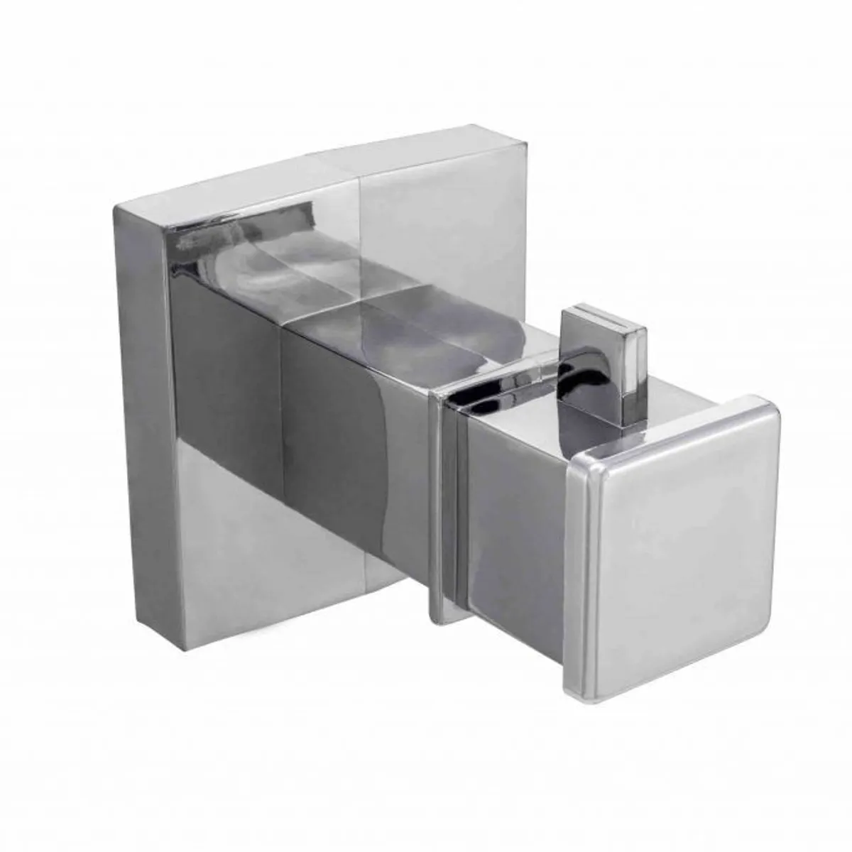 Cabide Quadrado Euro Cromado Aquaplás, marca Aquaplás - Foto Principal