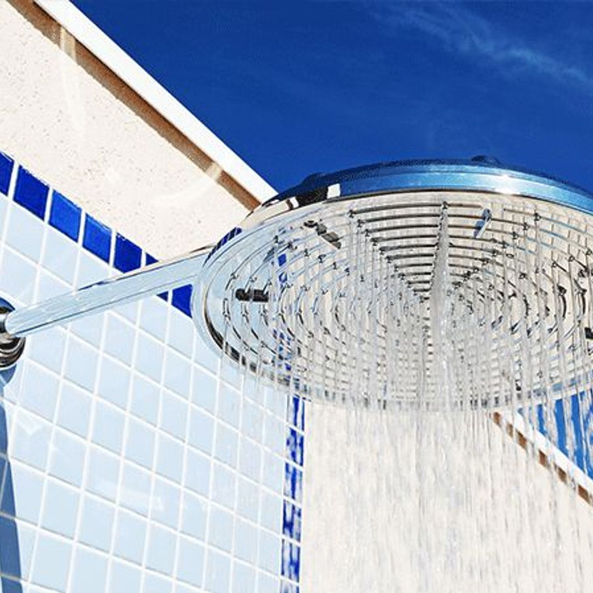 Ducha de Parede Iguaçu 12" Cromado, marca Aquaplás - Foto Principal