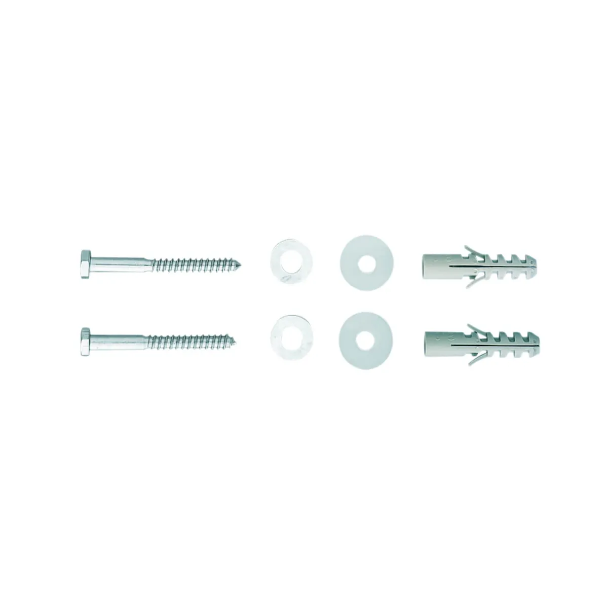 Conjunto Com 2 Parafusos Para Lavatório Com Bucha 8mm, marca Deca - Foto Principal