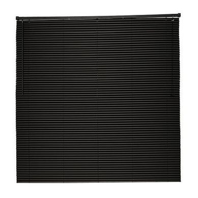 Persiana PVC Preto 25mm 160x130