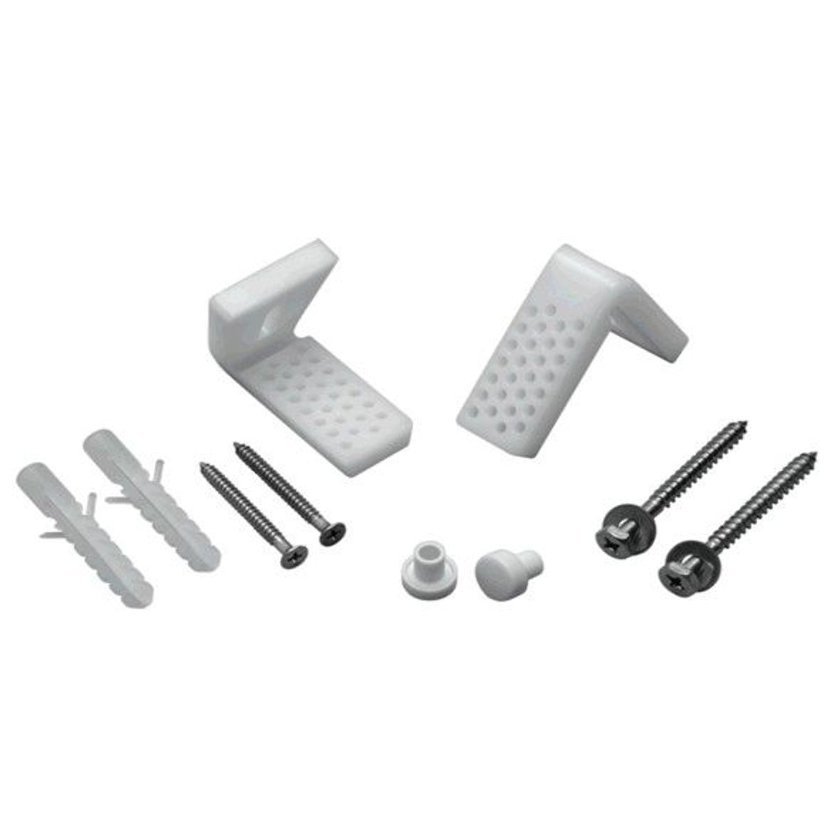 Kit de Fixação em L para Bacia com Fixação L Cromado, marca Roca - Foto Principal