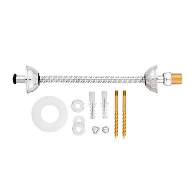 Conjunto para Instalao de Mictrio Cromado