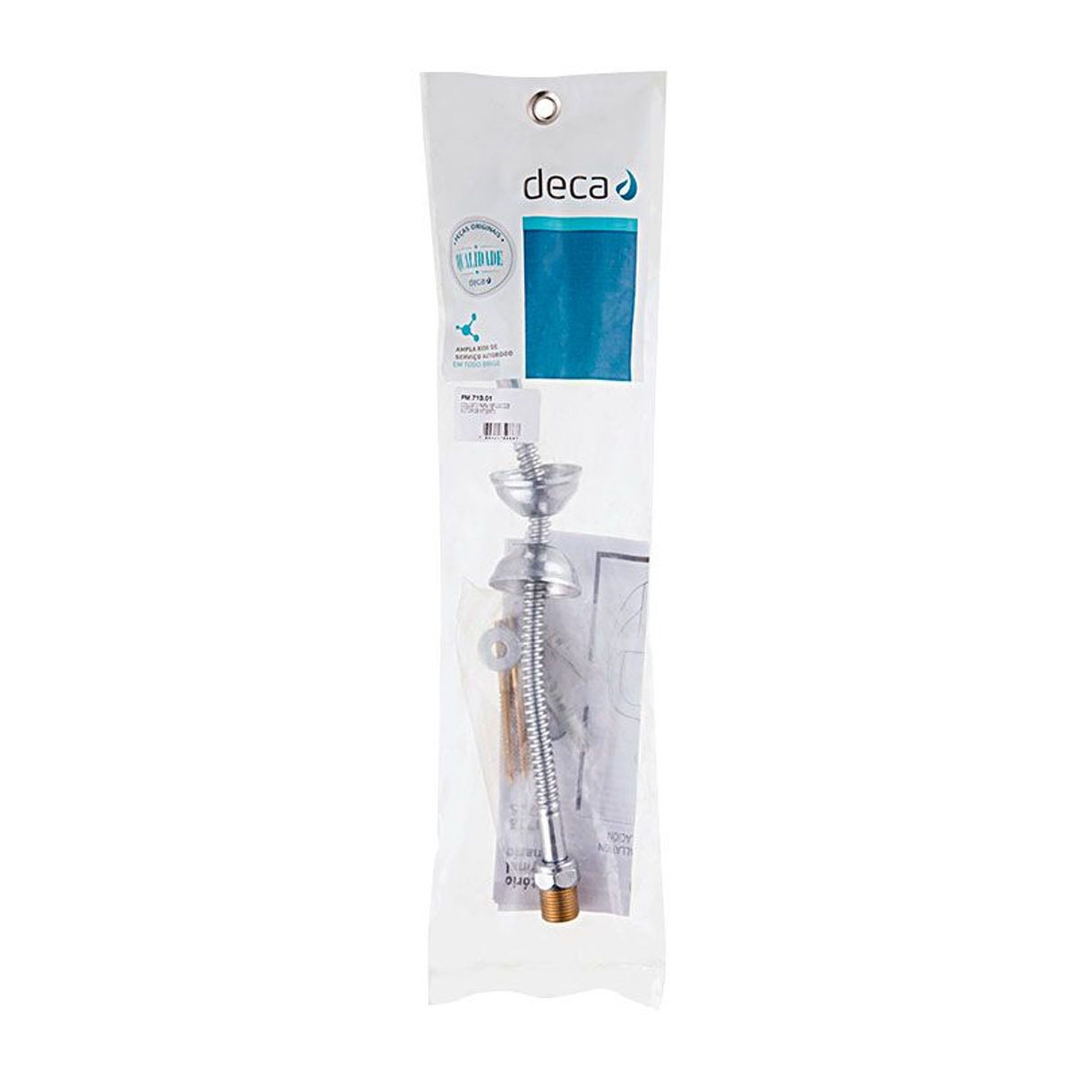 Conjunto para Instalação de Mictório Cromado, marca Deca - Foto 2