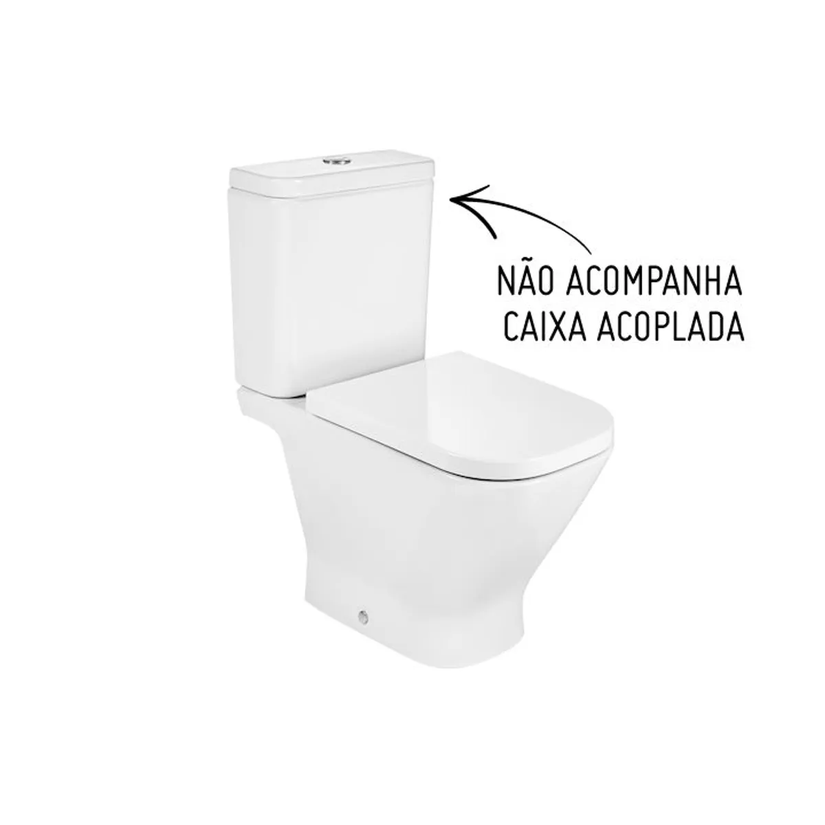 Vaso Sanitário para Caixa Sifônica The Gap Branco Roca, marca Roca - Foto Principal