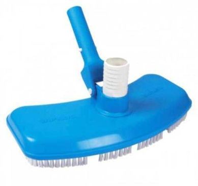 Aspirador para Piscina Asa Delta 33cm, Azul Branco