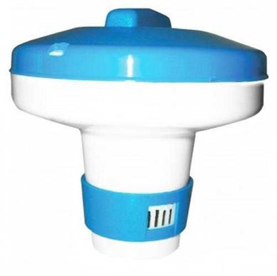 Clorador Flut Mini S/Prato 14Cm, Azul Branco - Netuno