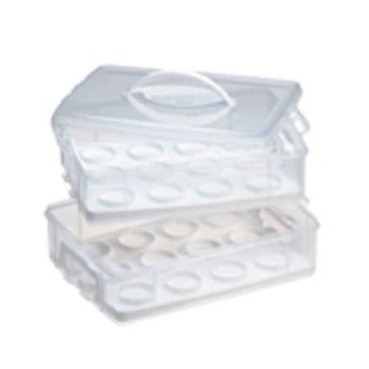 Recipiente plastico para cupcakes, marca Rising Imports Ereli - Foto 2