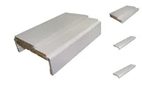 Kit Batente Primer Guarnição Regulável, Branco