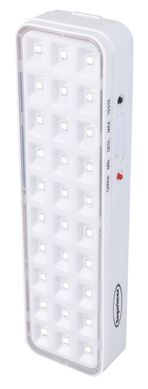 Luminria de Emergncia 30 Leds Litio, Branco