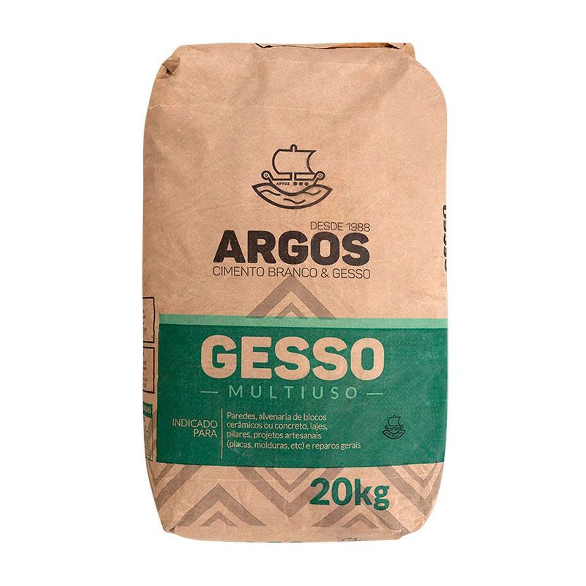 Gesso Argos Branco 20kg, marca Argos - Foto Principal